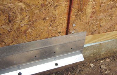 foundation weep screed