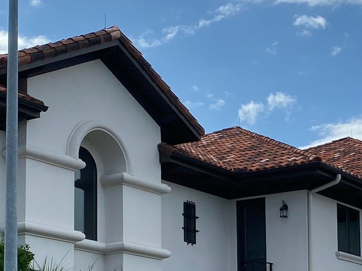 Ornamental plaster ceiling