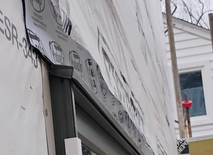 Backward window flashing corrected