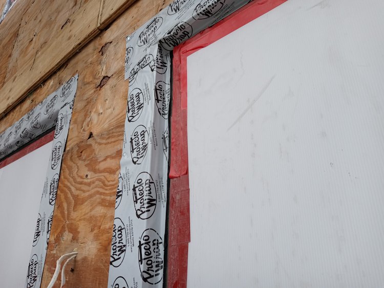 protecto wrap rubber window flashing.