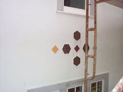 I changed the position of the blue, yellow and red tiles