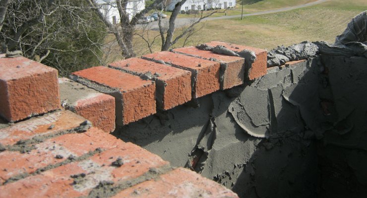 My bricklaying is sloppy.