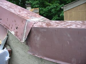 Corrected coping in Reston, Virginia