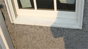 No sills on the plans