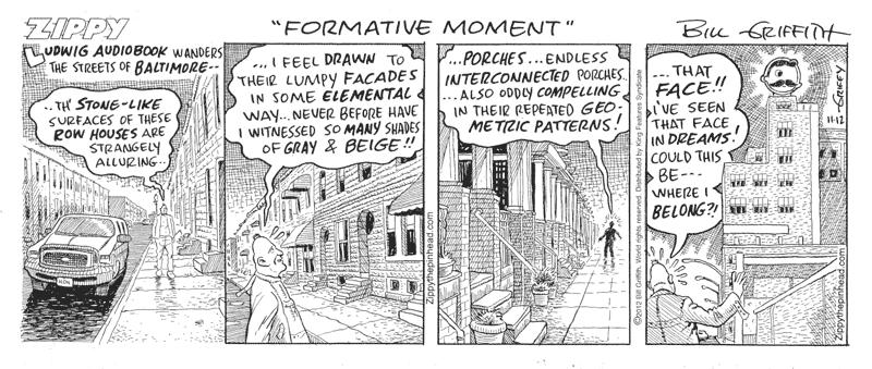 More Formstone in Baltimore with Zippy the Pinhead