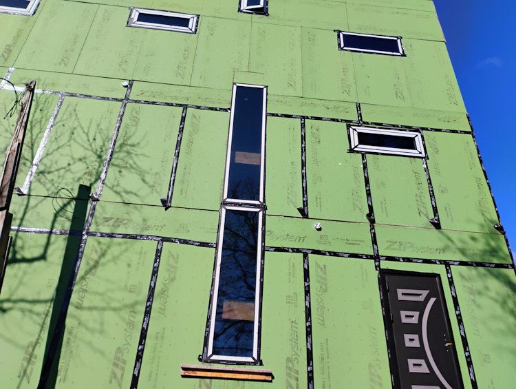 Stucco in Glen Echo Park in Glen Echo, Maryland