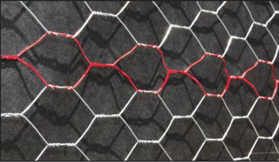 Self furring stucco mesh.